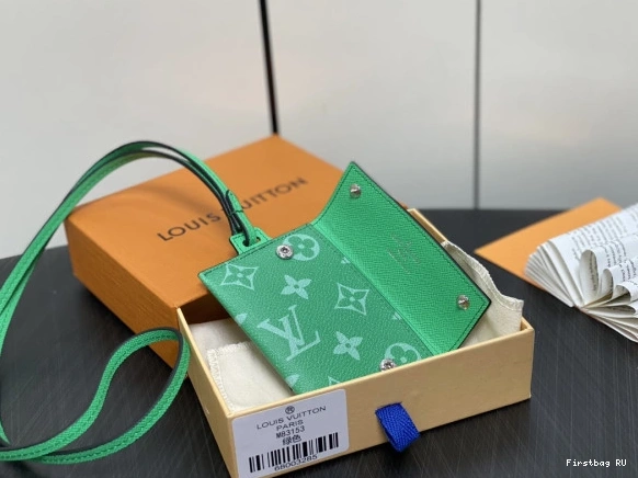 Firstbag VUITTON Card Necklace-7.6*10*0.5CM LOUIS Holder 0812
